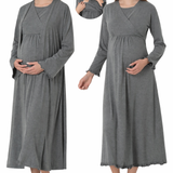 Birth & Nursing Dress 2-Delig
