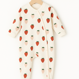 Little Strawberry Onesie - Organic Cotton