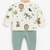 Jungle Adventure Newborn Set 3-Delig GROEN
