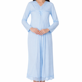 Luna Soft Blue Zwangerschaps/Beval - & Voedingsnachtjurk