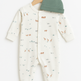 2-Delige Safari Onesie Set - Organic Cotton