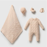 5-Delige geboorte set Beige