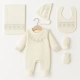 Amélie Ivory Babyset 5-Delig CREME