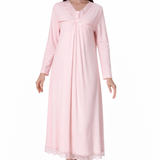 Luna Soft Pink Zwangerschaps/Beval - & Voedingsnachtjurk