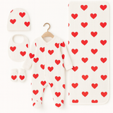 Sweet heart Newborn Set - Organic cotton