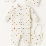My First Hearts BabySet 5-Delige GOUD