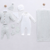 Geboorte set 9-Delig unisex merino wol