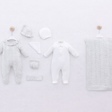 Merino Wol Baby Set – Luxe 8-delige Geboorteset