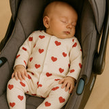 Mini Heart Ribbed Babypakje